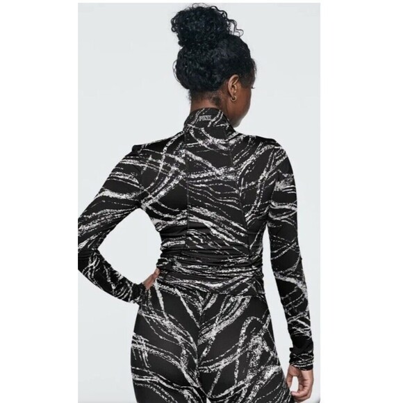 Victoria Secret PINK ULTIMATE HALF-ZIP JACKET Compression Women workout Size L - Picture 2 of 15